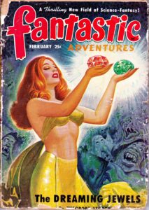 Fantastic Adventures, February 1950, cover.